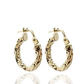 Foto de 04-441-12 - CRIOLLAS LAPIDADAS 2X12MM 18K**