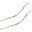 Foto de 10-604-048-50 - CADENA SINGAPUR COMBINADA BICOLOR 0.20MMX50CM (1,78gr) 18K