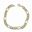 Foto de 10-34-52570 - PULSERA 3X1 HUECA 2X15X7MM 21CM (5,28gr) 18K**