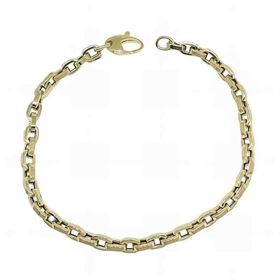 Foto de 10-458-1424-21 - PULSERA ESLABONES 4MMX21CM (3,73gr) 18K**