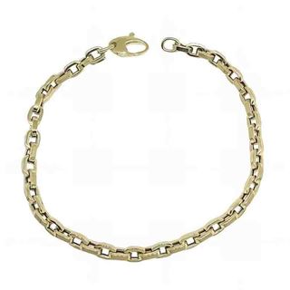 Foto de 10-458-1424-21 - PULSERA ESLABONES 4MMX21CM (3,73gr) 18K**