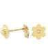 Foto de 71-6853B - PENDIENTES "NETO" BRILLANTE FLOR 5MM 18K