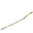 Foto de 9K10-00-6279 - PULSERA PLACA 3X1 3.5MM 18CM (1,78gr) 9K**