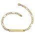 Foto de 9K10-00-6279 - PULSERA PLACA 3X1 3.5MM 18CM (1,78gr) 9K**