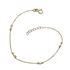 Foto de 10-475-1979 - PULSERA PERLAS BOLAS LAPIDADAS 17CM 18K**