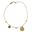 Foto de 10-401-1051 - PULSERA DISCOS 6-10MM 19CM (2,08gr) 18K**