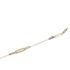 Foto de 10-401-1674 - PULSERA COMBINADA 3.7-2.5MM 19CM 18K**