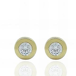 Foto de 9K30-724 - PENDIENTES CHATÓN 6MM 9K**