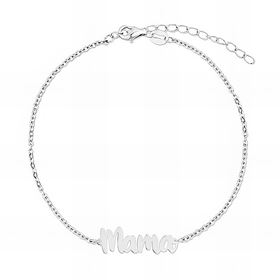 Foto de 18-AG115728 - PULSERA PLATA "MAMÁ" 17.5CM
