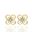 Foto de 62-3883 - PENDIENTES FLOR CIRCONITA 5.5MM 18K**