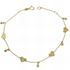 Foto de 28-10198 - PULSERA CORAZONES 5MM 19CM 18K