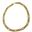Foto de 10-456-062 - PULSERA OJO DE PERDIZ COMBINADA 5MM 19.5CM (6,54gr) 18K**