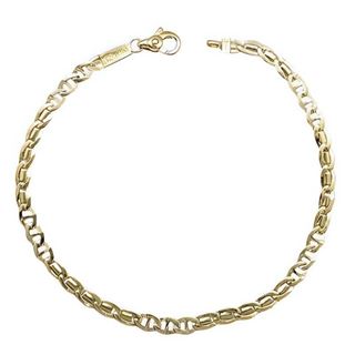 Foto de 10-439-132 - PULSERA COMBINADA 4MM 21CM (5,31gr) 18K**