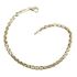 Foto de 10-439-132 - PULSERA COMBINADA 4MM 21CM (5,31gr) 18K**
