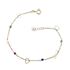 Foto de 10-656-151 - PULSERA INFINITOS PIEDRAS COLOR 17.5CM 18K**