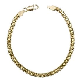 Foto de 04-258 - PULSERA BISMARK 4MM 19.5CM (7,34g) 18K**