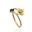 Foto de 10-711-382S - SORTIJA FLORES ESMALTE CIRCONITA 12MM 18K