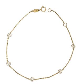 Foto de 28-3347 - PULSERA CIRCONITA 4MM 19CM 18K 